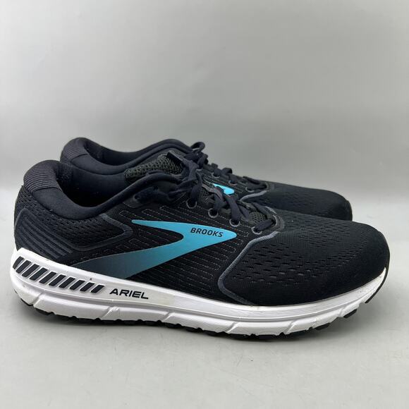 Women\'s 12 / Men\'s 10.5 - Brooks Ariel 20 Running Shoes Black Comfort Sneakers main image 8
